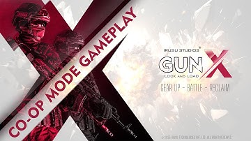 🔥 GunX Lock and load Co-Op Mode Gameplay | Intense VR Action with Teammates! 🔫