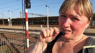 A UKRAINIAN DIDN'T LET ME BOARD THE TRAIN!!! THIS IS HOW THEY TREAT US IN POLAND!!!