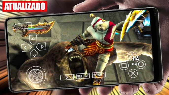 FINALMENTE!! God of War Ghost of Sparta com DUBLAGEM BR 100% PSP