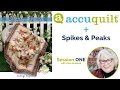 ACCUQUILT TUTORIAL 1 - EASY Ruler conversion - Kaye England