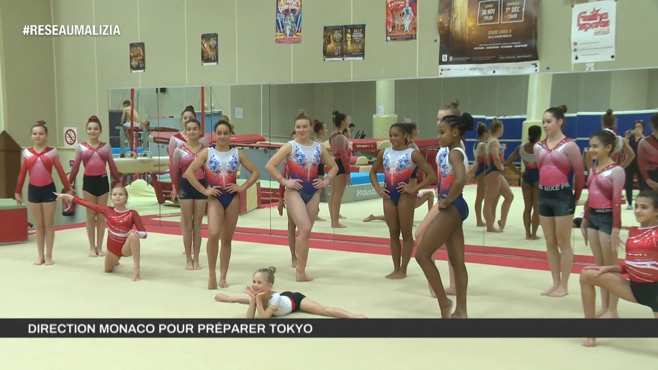 Gymnastique Artistique : Equipe de France Féminine en Principauté