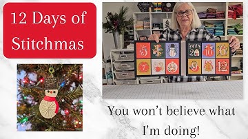 Spellbinders 12 Days of Stitchmas 2024