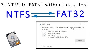 How to Convert NTFS to FAT32 without data lost