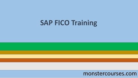 SAP FICO online training| FICO Free Demo |SAP FICO videos | FICO video tutorial