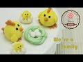 Easy! Simple! Cute! Chick cake topper!