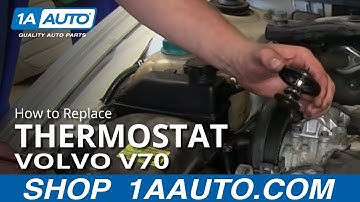 How To Replace Thermostat 01-07 Volvo V70