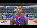 Khalia Lanier | Post match interview vs Bergamo