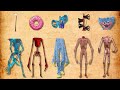 MEMASANGKAN KEPALA SIREN HEAD, LIGHT  HEAD, SIREN HEAD DONUT, SIREN HEAD ICE,BLOOD HEAD, HUGGY WUGGY