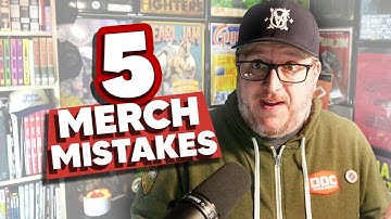 5 Mistakes Creators Make with Merch and How to Fix It!