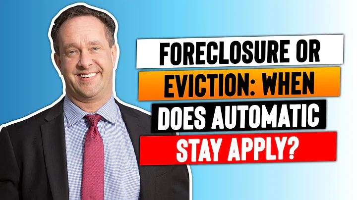 When does bankruptcy not stop foreclosure or eviction?  When does automatic stay not apply?