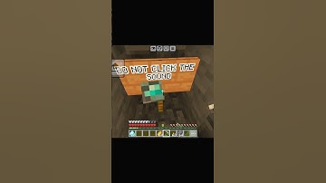 DO NOT CLICK THE SOUND 💀#donotclickthesound #minecraft