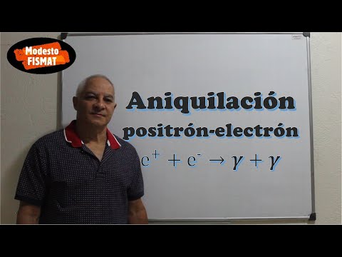 Video: ¿Cuando chocan un electrón y un antielectrón?