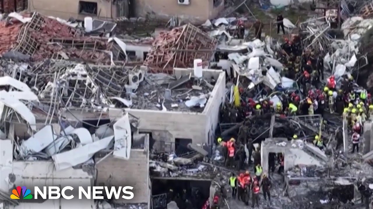 Victims of missile strike outside of Jerusalem were taking cover in bomb shelter