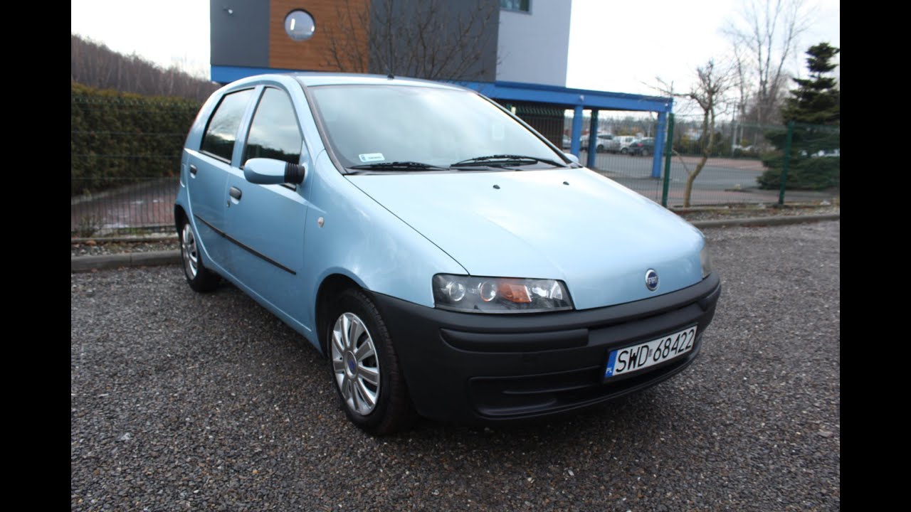 Fiat Punto 1,2 16V 80KM 2001r Prezentacja samochodu