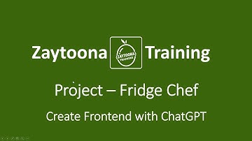 OpenAI API with Node.js - Fridge Chef: Lesson #6 (Create Frontend with ChatGPT)
