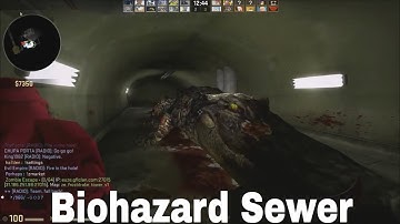 CS:GO - Zombie Escape - ze_biohazard2_sewer_004_p8 - GFL