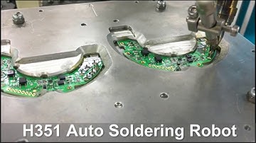 Lavortec H351 Soldering Robot Application Video