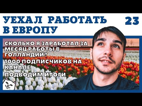 СКОЛЬКО Я ЗАРАБОТАЛ В ГОЛЛАНДИИ ЗА МЕСЯЦ. ПОДВОДИМ ИТОГИ ЯНВАРЯ. РАБОТА В ЕВРОПЕ ДЛЯ РУССКИХ