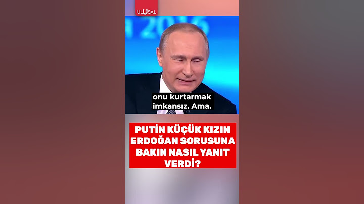 Putin küçük kızın Erdoğan sorusuna bakın ne yanıt verdi #shorts #putin #erdoğan
