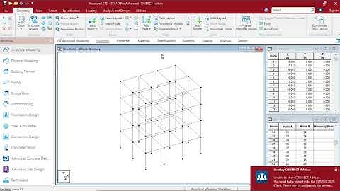 Structure Wizard| Staad pro Tutorial for Beginners| Connect Edition|