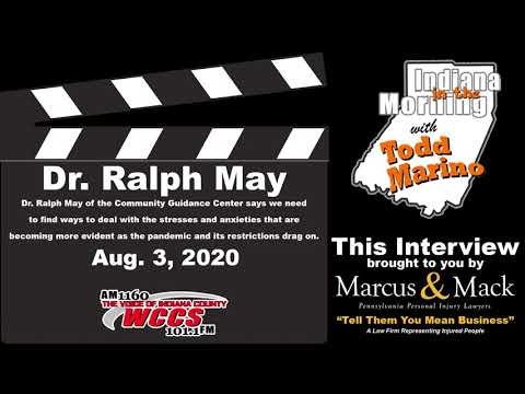 Indiana in the Morning Interview: Dr. Ralph May (8-3-20)