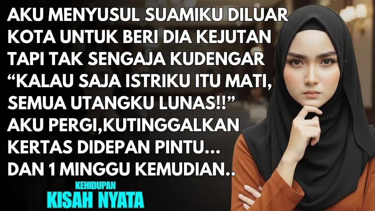 ＂KALAU SAJA ISTRIKU M＊TI ASURANSINYA BISA KUCAIRKAN＂ UCAP SUAMI - KUBUAT KEJUTAN 1 MINGGU KEMUDIAN..