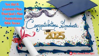 🎓Graduation Bible Blessing 🎉 | Scriptures for Your Next Chapter
