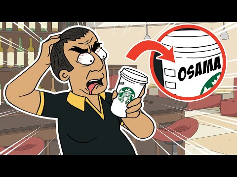 Racist Starbucks Prank (Arab Voice) - Ownage Pranks