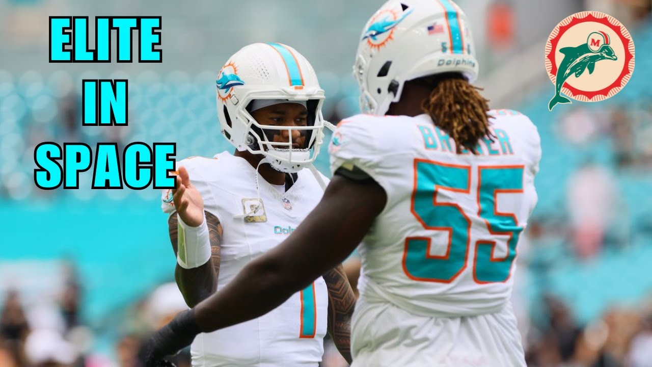 Film Breakdown: Aaron Brewer is a SPECIAL Athlete for the Miami Dolphins