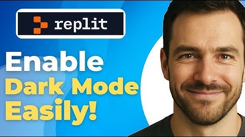 How To Switch To Dark Mode On Replit