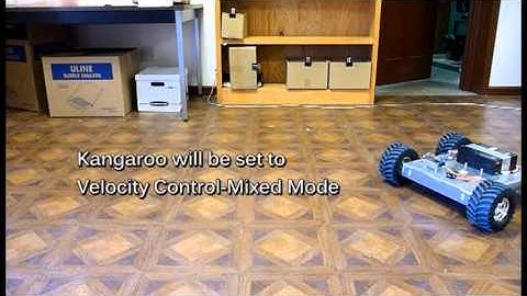 Kangaroo Drive Mode Tune for Velocity Control