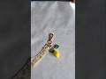 DIY lemon keychain from old ribbon | simple handmade idea