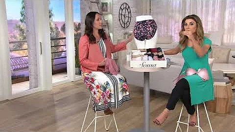 Soma Vanishing Edge Microfiber Panties Set of 5 on QVC