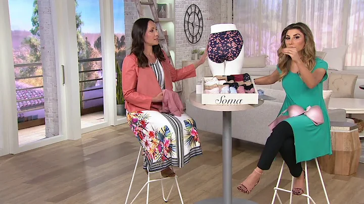 Soma Vanishing Edge Microfiber Panties Set of 5 on QVC