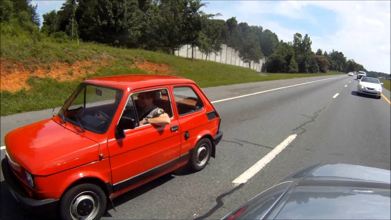 Fiat 126 w Ameryce. Część trzecia. Ruszamy na autostradę