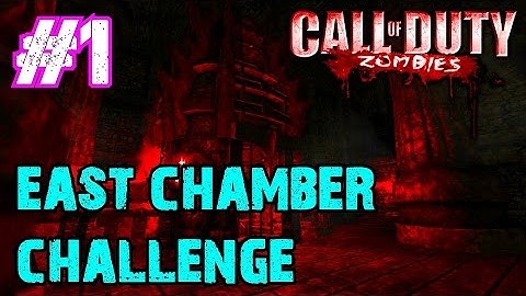 Call of Duty Custom Zombies: EAST CHAMBER CHALLENGE Part 1▐ WORK for Your Points!