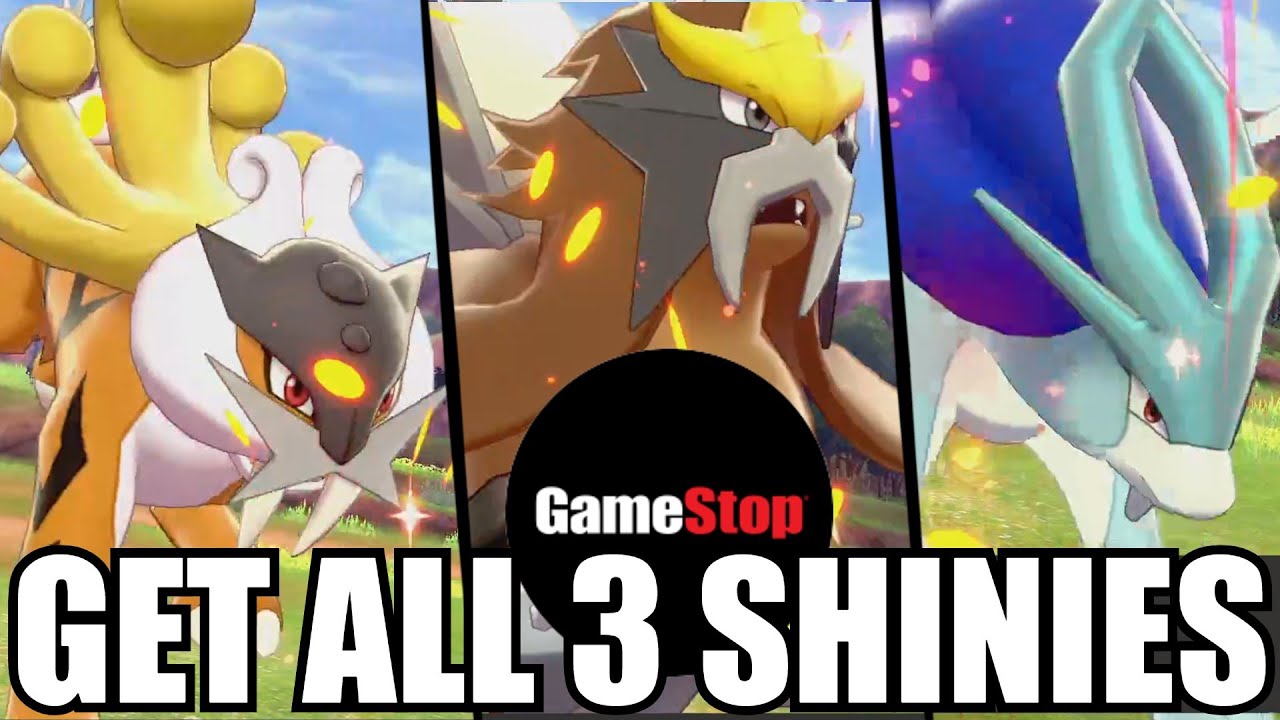 GameStop To Hold Shiny Legendary Pokémon Distribution Events - Game Informer