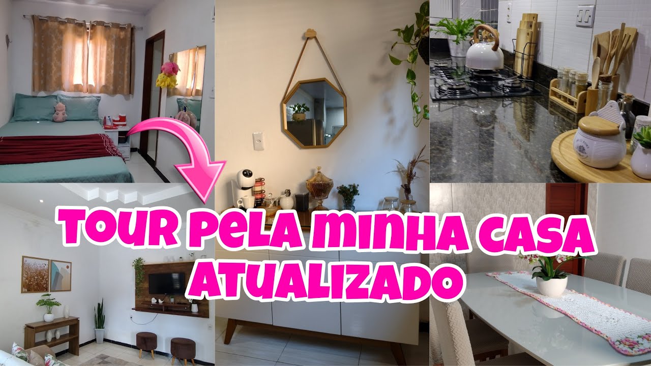TOUR PELA MINHA CASA|TOUR PELA MINHA CASA 🏡ATUALIZADO|MOSTRANDO TODOS ...
