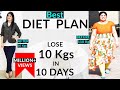 Diet Plan To Lose Weight Fast In Hindi | Lose 10 Kgs In 10 Days