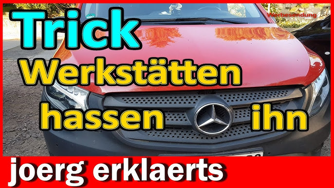 Mercedes Vito / V-Klasse Scheibenwischer wechseln Tutorial Diy 