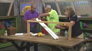 Building a Grow Light - Family Plot Building a homemade grow light stand is cheap and easy. It will cost about $26. You will need an 8 foot 2x4, 8 screws, a couple