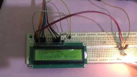 Arduino with DS18B20 Temperature Sensor