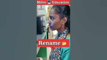 Folder 📁 rename.#shorts #viral #trending #video