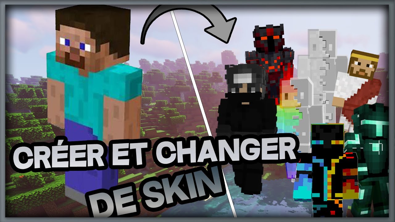 Créez un skin minecraft personnalisé pour vous