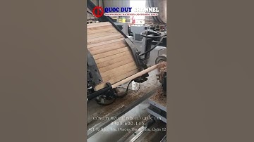 Máy Tiện Gỗ CNC Đưa Phôi Tự Động | Máy Tiện Gỗ | QUỐC DUY