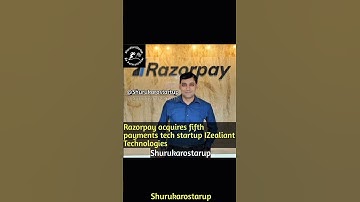 Razorpay acquires fifth payments tech startup IZealiant Technologies #business #fintech  #razorpay