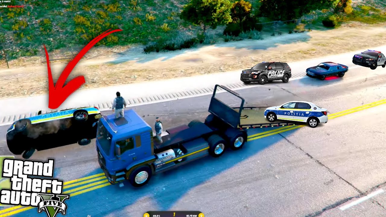 AM PUS FRANA SI POLITIA A MUSCAT CAPCANA! FIVEM ROMANIA