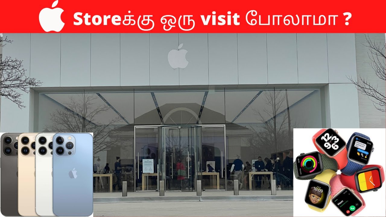 Apple store tour- Let's explore - USA| Apple storeக்கு ஒரு visit|Tamil ...