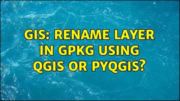 GIS: Rename layer in gpkg using QGIS or PyQGIS?