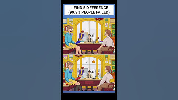 “Only 1% Can Find ALL the Differences! Are You One of Them?”